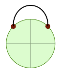 90 degree arch, medium height