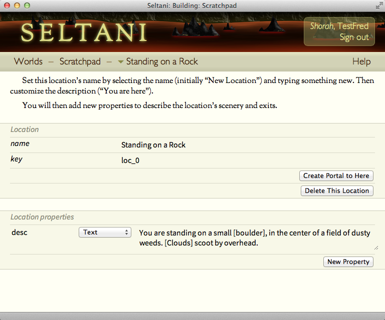 Rock location details