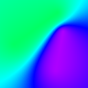 Vector field of two segments