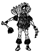 [Picture of a gibbering shaman]