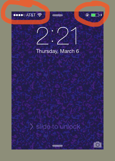 Mismatched status bar size