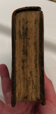 Old book: bottom