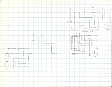 Circuit-board puzzle designs