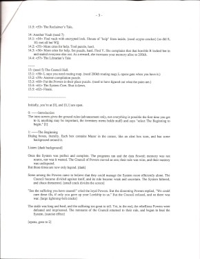 Full outline page 3, introductory text