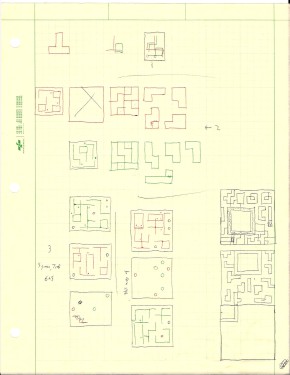 Antitris puzzle designs