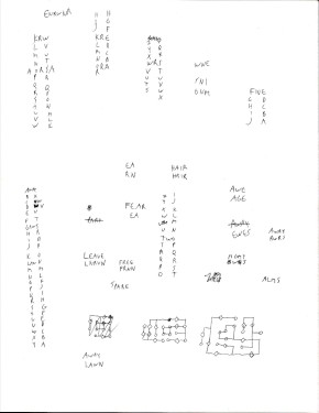 Word puzzle layouts